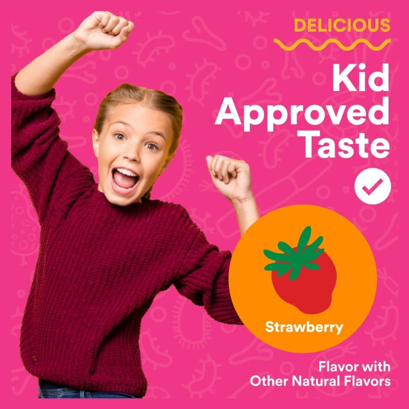 Smartypants Probiotico Inmunidad Ninos 4 Billion Cfu Fresa