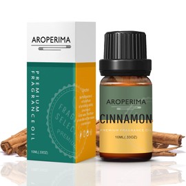 AROPERIMA Cinnamon Fragrance Oil, Premium Grade Scented Oil for Aroma Diffusers, Perfume, Candle and Soap Making - 10ml
