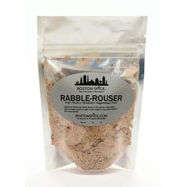 Boston Spice Rabble Rouser Handmade Gourmet Creole Seasoning Blend Steak Beef Pork Vegetables Poultry Seafood Chicken BBQ Grilling Smoker Baked Barbecue Grilled Roasted Rub (Approx 1/2 Cup of Spices)