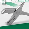 Dual Action Decapper Pliers for Decapping Crimped Vials and Bottles