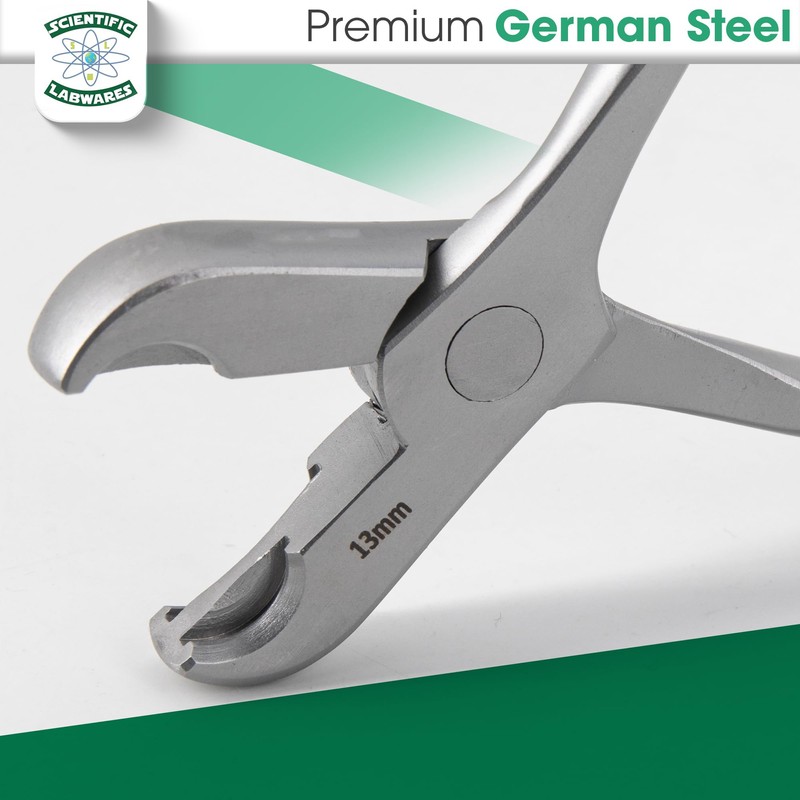 Dual Action Decapper Pliers for Decapping Crimped Vials and Bottles
