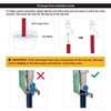 Dual Kitchen Sink Proportioner, Dish Detergent and Liquid Sanitizer Dispenser,