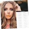 WOONEKY 2sheets Eyebrow Stickers Hair-like Simulation for Natural Look Easy