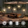 PXBNIUYA 1 Pack Starburst Sphere Lights with Remote Control,200 LED