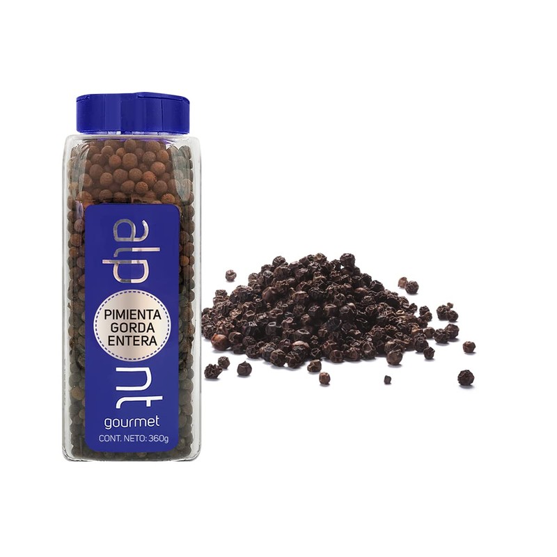 ALPONT GOURMET Pimienta Gorda Entera, 360 g