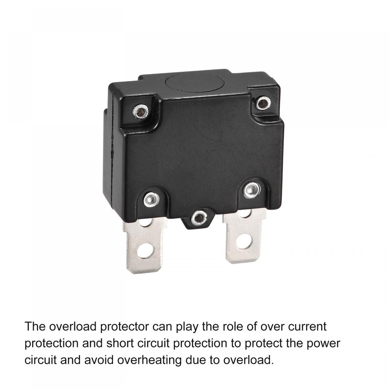sourcing map Circuit Overload Protector 5A AC125/250V DC32V Automatic Reset
