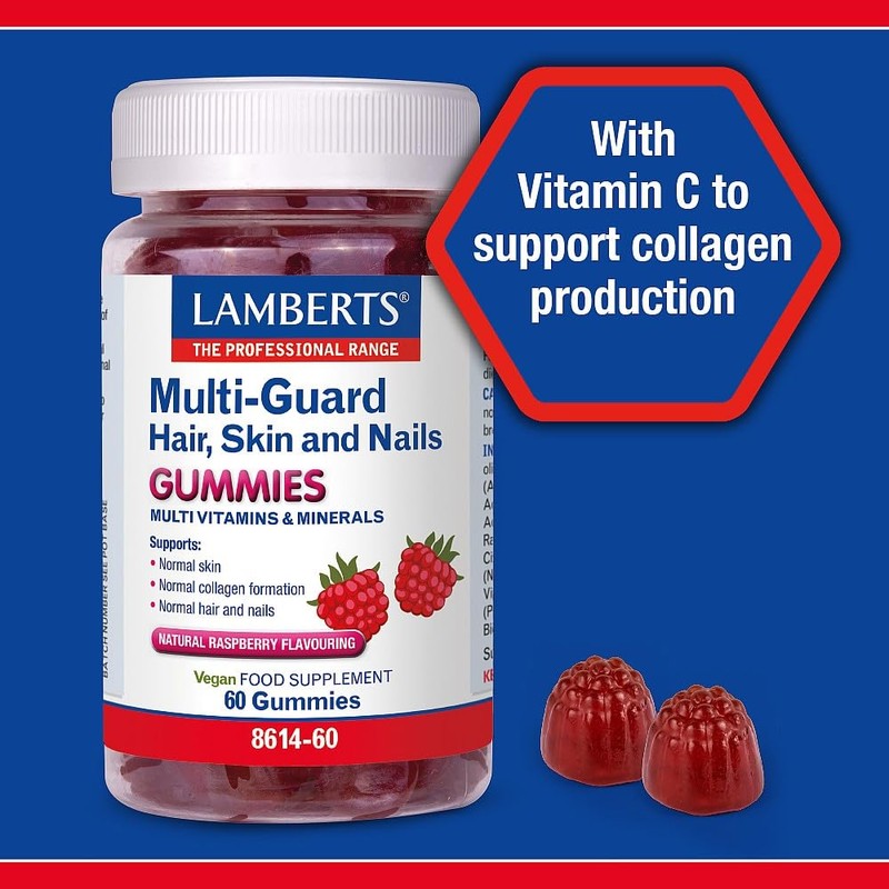 Lamberts Multi-Guard Hair Skin and Nails 60 Gummies – with