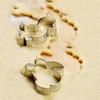 UOUYOO Easter Cookie Cutter Set - 4 Stainless Steel Cutters