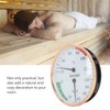 Sauna Temperature Humidity Meter Professional Wall Mounted High Accuracy Hygrometer