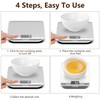 ZONSEL 1 Pack Food Kitchen Scale, LCD Display Digital Grams