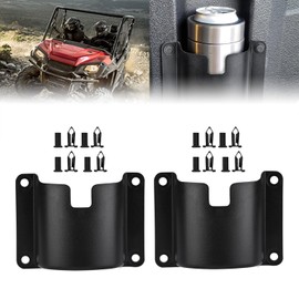 KEMIMOTO UTV Door Mounted Cup Holders Compatible with Pioneer 700 700-4 1000 1000-5 1000-6, Fit Bottle Drink with Handles up to 18 oz, for Front and Rear Door, Storage Accessories (2 PCS)