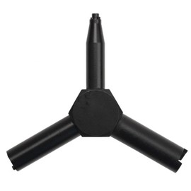 TerraShine Valve Wrench Valve Tool Valve Key for Gas Magazine, Injection Valve, Discharge Valve, Gas Magazine (Black)