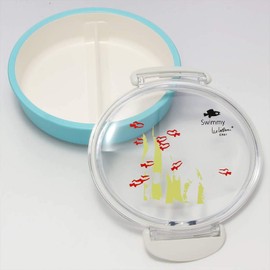 Leo Lionni 278456 Lunch Box, Lunch Box, Small, Approx. 5.1 x 4.7 inches (13 x 12 cm), Swimmy, Made in Japan