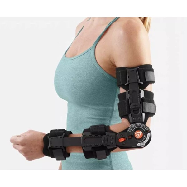 Breg T-Scope Premier Post Op Elbow Brace Long - Left