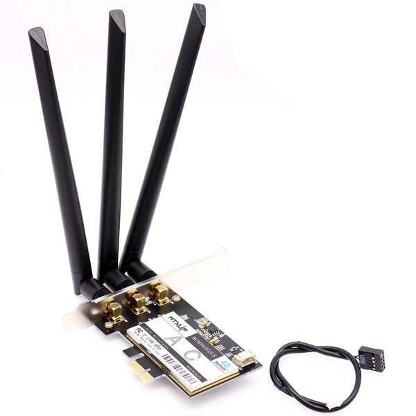 Deal4GO BCM943602CS 1750Mbps 802.11ac Wireless WiFi Adapter PCIe x1 WLAN