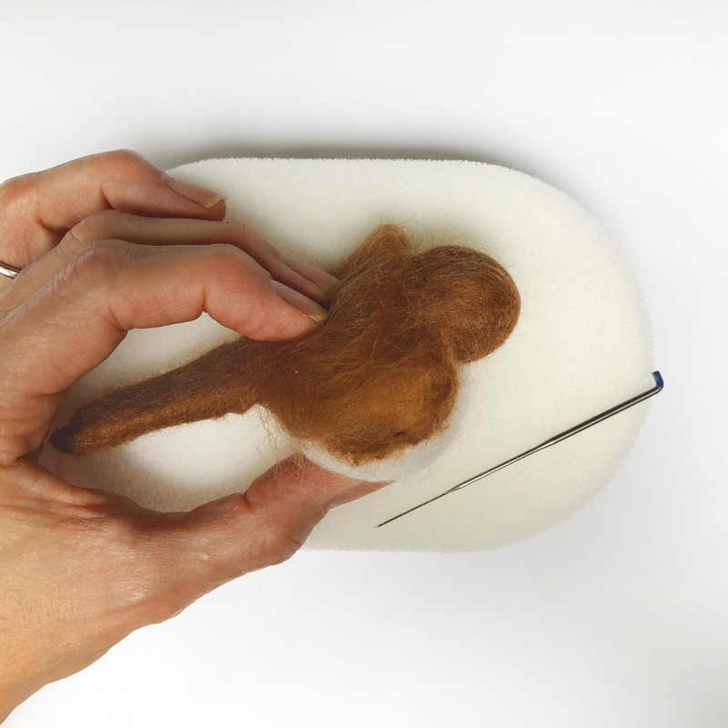 Bergin & Bath Needle Felting Kit - Robins. Christmas Craft