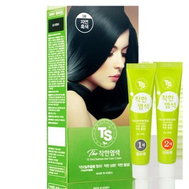 TS hair dye, better mild gray hair dye, self-gray hair cover, root discoloration / TS 염색약 더 착한 순한 새치염색약 셀프 새치커버 뿌리 뿌염