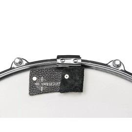 Snareweight USA M1b Black Drum Dampener Leather Tone Control