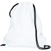 Augusta Sportswear Cinch Bag, White, Medium