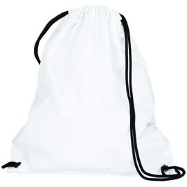 Augusta Sportswear Cinch Bag, White, Medium