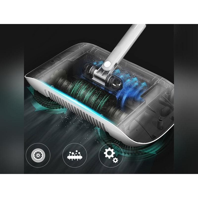 Hand Push Sweeper Household Broom Dustpan Mop Floor All-in-one Machine