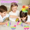 Yeefunjoy Push It and Pop Bubble, 4-Piece Poppit Pop Fidget