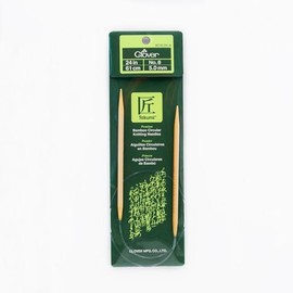 Clover Takumi Bamboo Circular 24-Inch Knitting Needles, Size 8
