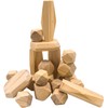 Fred's Stacking Stones 20-Piece Set Montessori Wooden Toy Balancing Stones