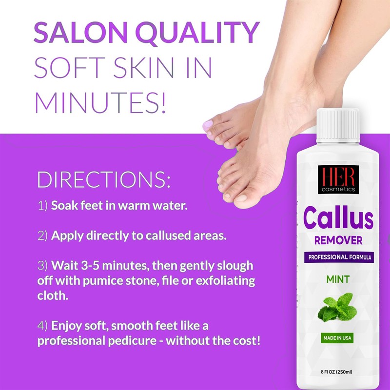 Extreme Callus Remover Gel for Feet and Foot Eliminates Calluses