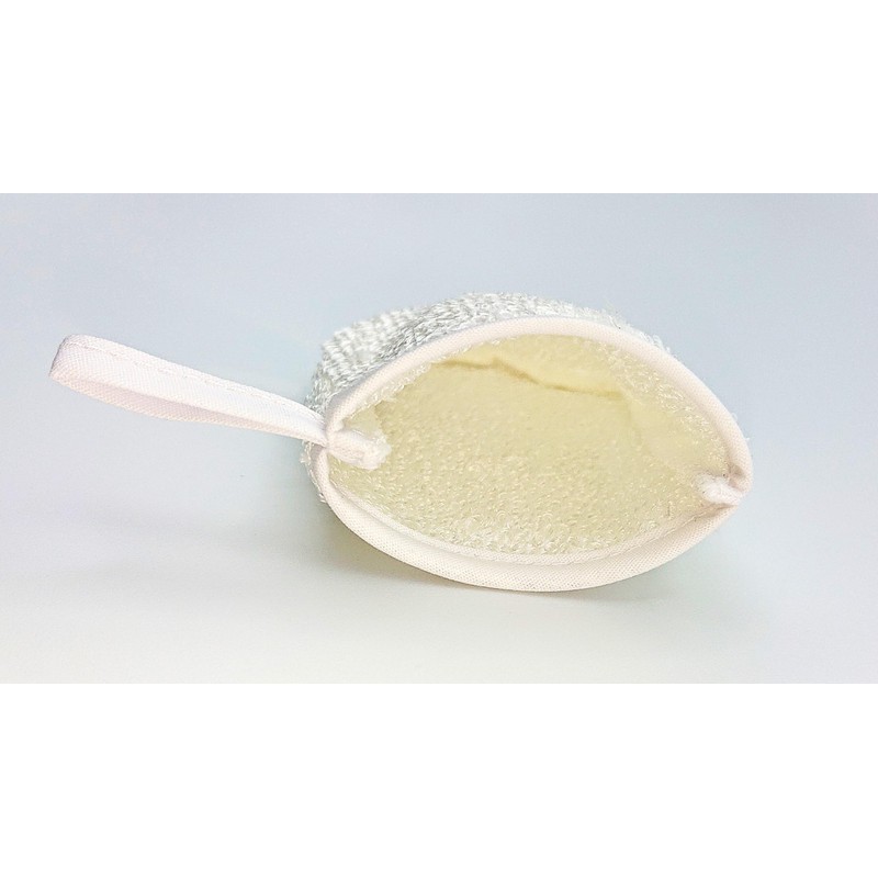 Silk Mitt Puff for Face Wash
