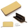 [Blanpom] Wallet Women's Genuine Leather Long Wallet Long Wallet Bi-color