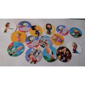 Unbranded Pre Cut One Inch Bottle Cap Images!  Snoopy Peanuts Charlie Brown Free Shipping - photo, 25 images