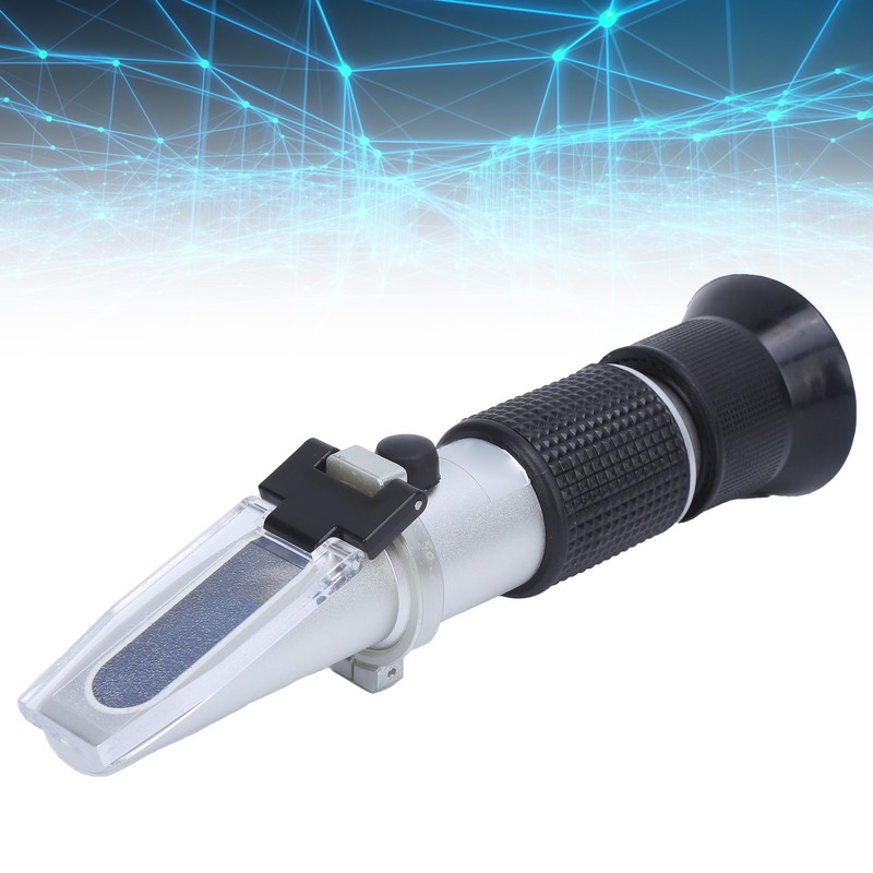 Handheld Refractometer Ethylene Glycol Concentration Meter Water Battery Fluid Content