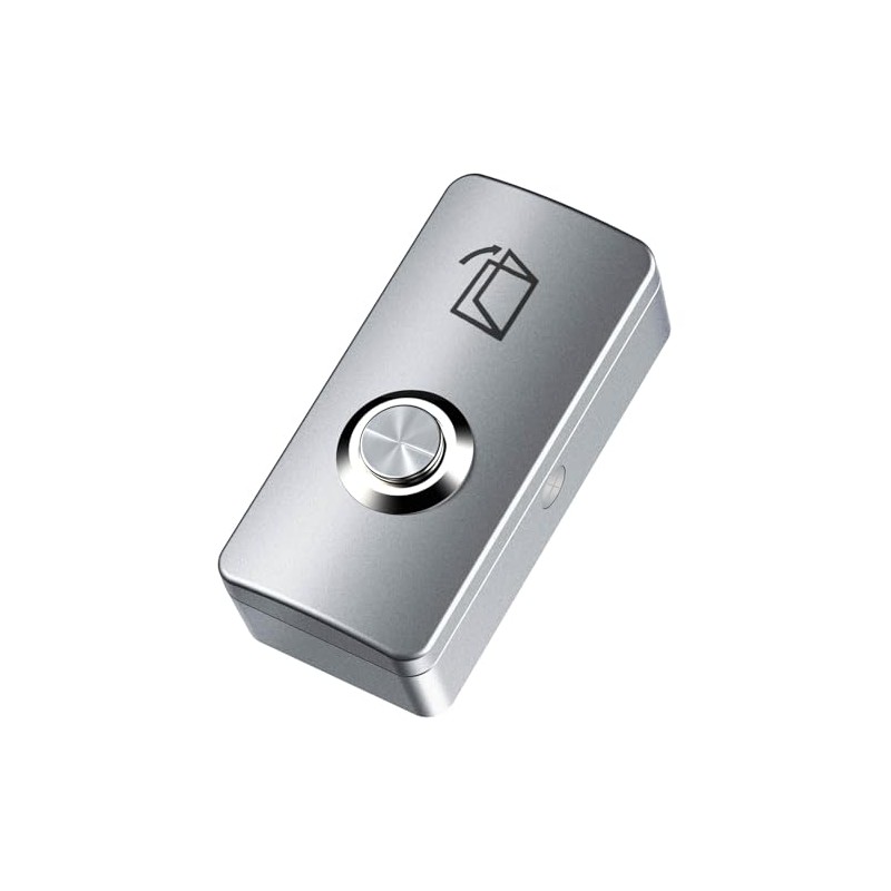 Push to Exit Button for Door Access Control System Zinc