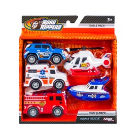 Nikko 20383 Mini Vehicles Rescue and Safety Set