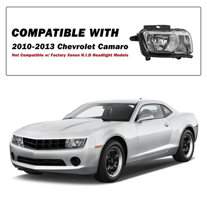 SOCKIR Headlight Assembly Fit for 2010 2011 2012 2013 Chevy