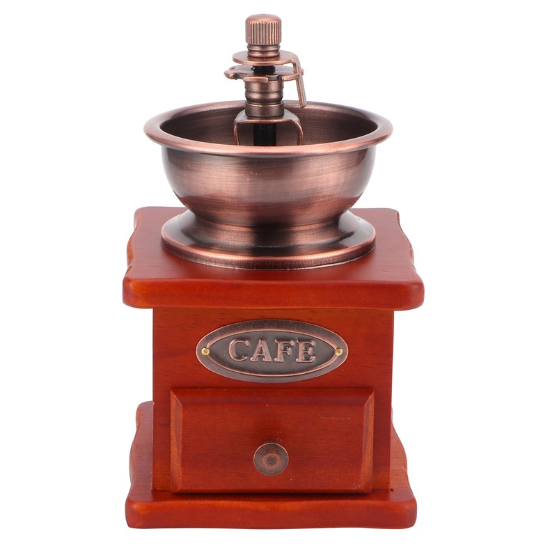 Mini Vintage Hand Cranked Coffee Bean Mill Manual Coffee Grinder