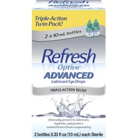 Refresh Optive Advanced Lubricante Para Ojos 2 X 10ml