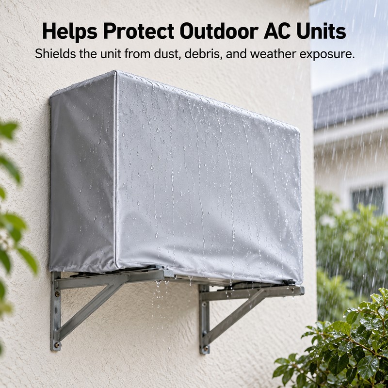 Outdoor Air Conditioner Cover for AC Unit Protection – Waterproof