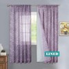 KGORGE Blackout Curtain Liners - Hang with Rod Pocket /