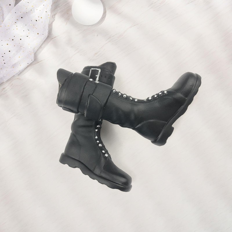 Baoblaze 1/6 Scale Figure Shoes Boots, Fashion Miniature Boots, Doll