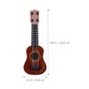 Toddmomy Kids Musical Instruments 1pc Wooden Kids Ukulele Toy Toddler