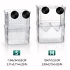 Boxtech Aquarium Fish Tank Hatchery Incubator Breeding Box, Acrylic White