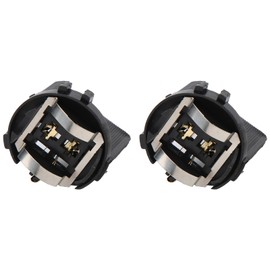 Pair of H7 Tail Lamp Bulb Holder Socket Car Taillight Mount Adapter Replacement Accessory