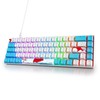 Owpkeenthy Wired 65% Mechanical Gaming Keyboard with Blue Switch 60%