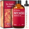 SU JUABA Patchouli Essential Oil 4 Fl Oz, 100% Pure
