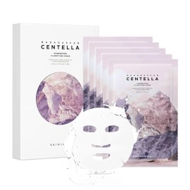 SKIN1004 Poremizing Clarifying Mask, Face Mask Skincare for Pore Elasticity, Pore Minimizer for Face, Gentle Exfoliating Sheetnet weight: 25ml, color: Blue