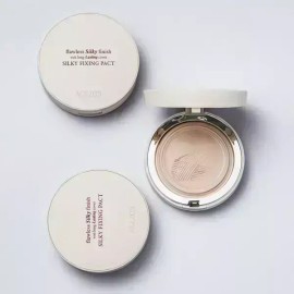 Age 20's (40%+7%묶음할인/+클렌징티슈)에이지투웨니스 실키 픽싱 팩트 본품+리필 Age 20's Silky Fixing Pact (Main Product + Refill) with 40% + 7% Bundle Discount / + Cleansing Tissue [Silky Fixing No. 21]