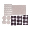 Jacent Heavy Duty Self Adhesive Felt Pads, 113 Pieces per