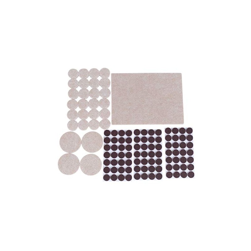 Jacent Heavy Duty Self Adhesive Felt Pads, 113 Pieces per